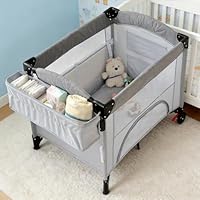 Amazon | Kennkari ベビーサークル 折りたたみ プレイヤード サイド高